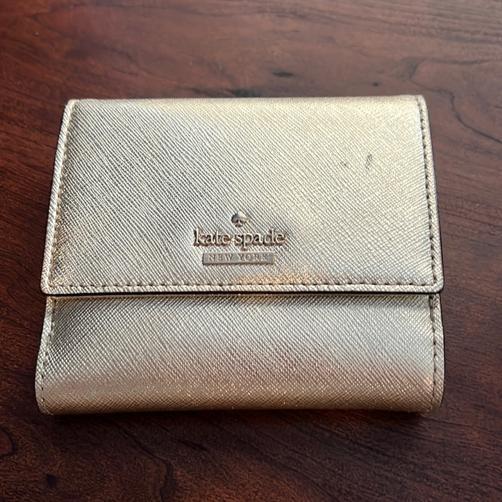 KATE SPADE CHROME WALLET